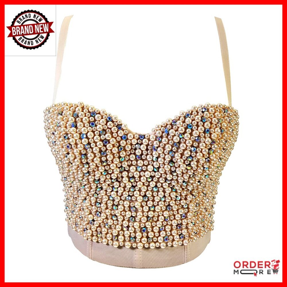 Lace Bustier Corset Crop Top Adjustable Straps Y2K Elegant Party Wear